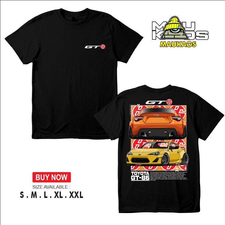 ใหม่-เสื้อยืด-พิมพ์ลายรถยนต์-toyota-ft86-gt86-ft-86-gt-86-jdm-street