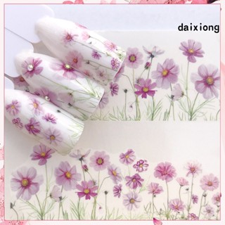 &lt;daixiong&gt; สติกเกอร์ตกแต่งเล็บ ลายคริสต์มาส หลายแบบ เหมาะกับหน้าหนาว สําหรับร้านเสริมสวย