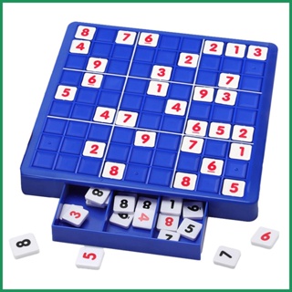 Sudoku เกมกระดานคณิตศาสตร์ โลจิก พร้อมลิ้นชัก 9x9 ช่อง ขนาดใหญ่ สําหรับครอบครัว
