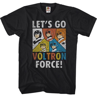 Voltron Force T-Shirt เสื้อยื เสื้อคนอ้วน