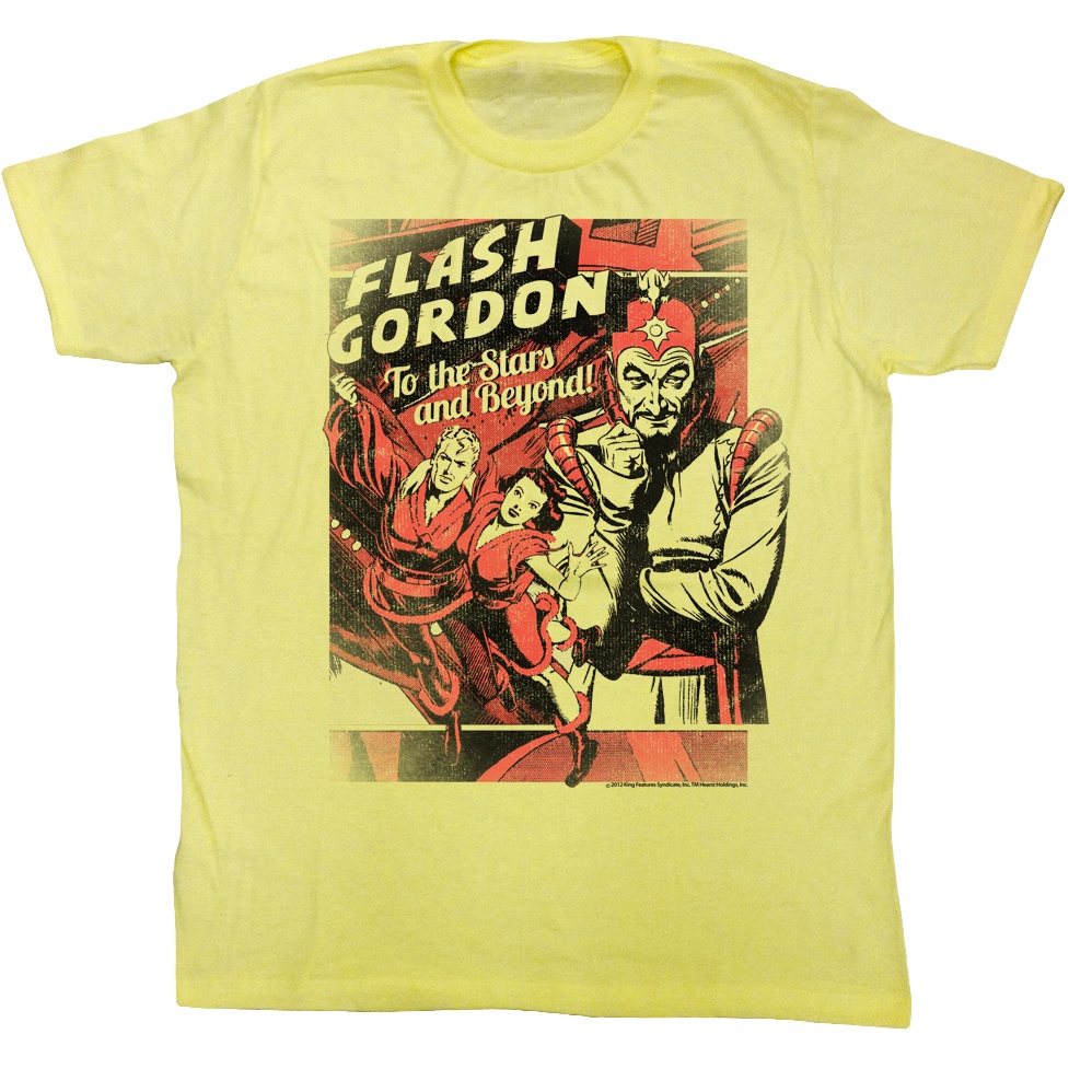 to-the-stars-and-beyond-flash-gordon-t-shirt-เสื้อยืดชาย-เสื้อเด็กหญิง-เสื้อสีขาว