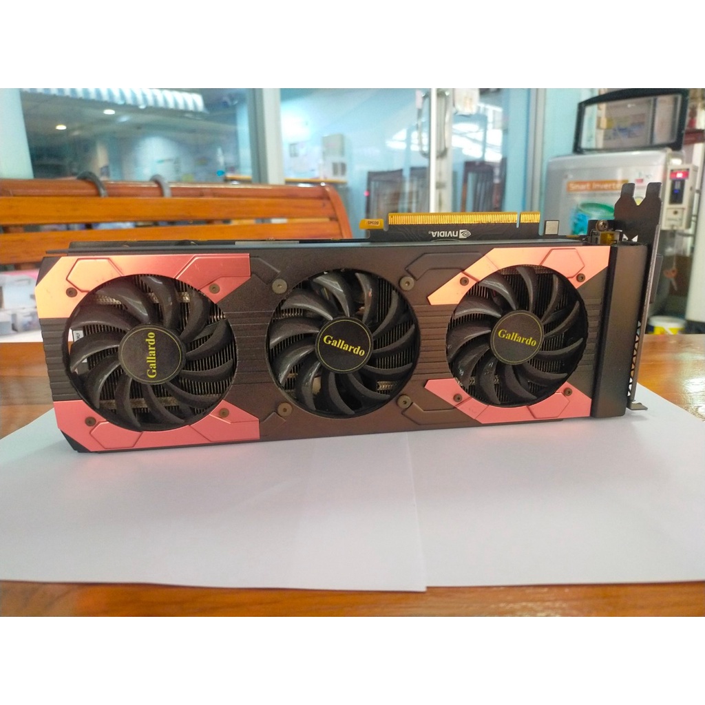 การ์ดจอ MANLI GeForce® GTX 1080 Gallardo (F378G+N425) มือสอง การ์ดจอ MANLI GeForce® GTX 1080 Gallardo (F378G+N425) มือสอง