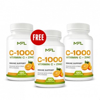 ภาพหน้าปกสินค้าMFL™ SET: VITAMINC-1000 2 FREE 1 ที่เกี่ยวข้อง