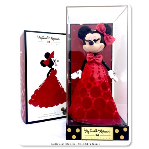 2017-disney-d23-exclusive-minnie-mouse-signature-designer-doll-limited-edition-ตัวที่-182-จาก-523-ตัวทั่วโลก-limited