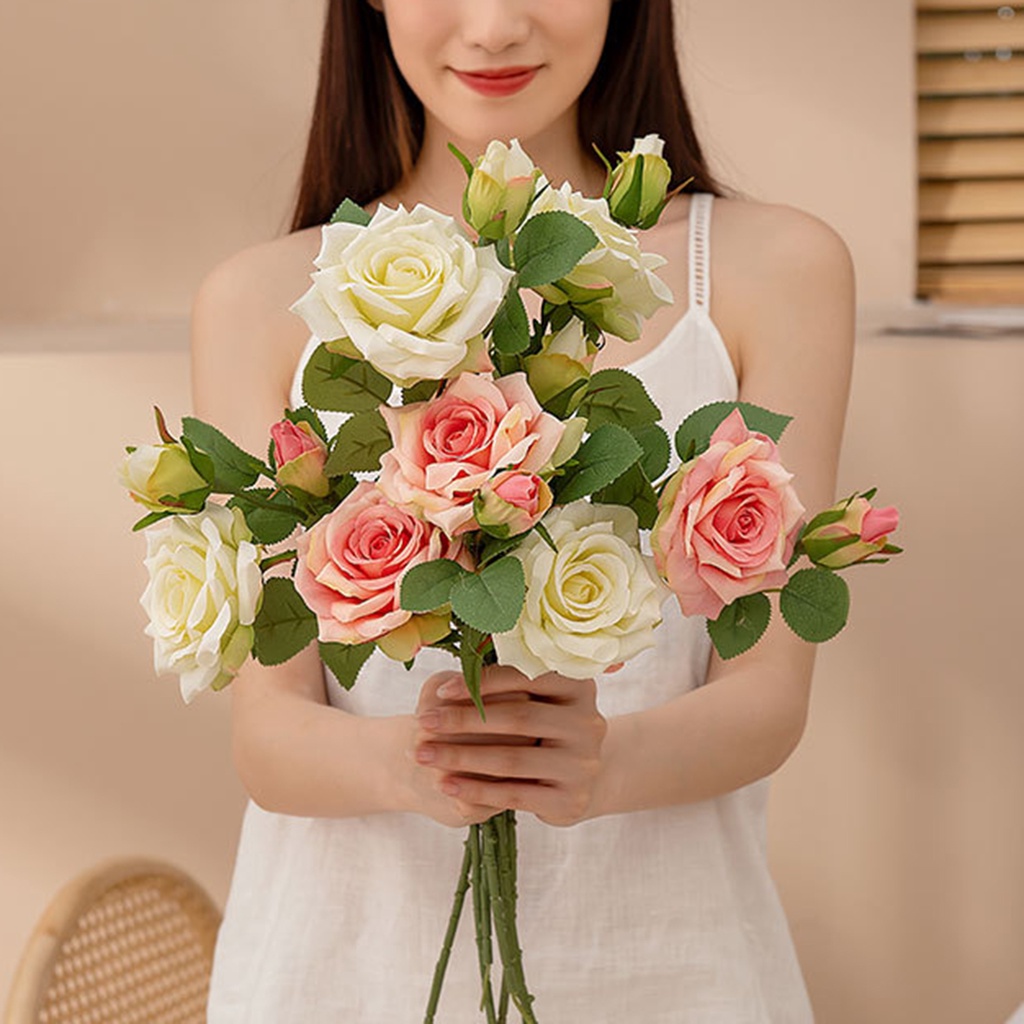 ag-simulation-flower-eco-friendly-realistic-looking-faux-silk-flower-2-heads-artificial-rose-flower-for-home