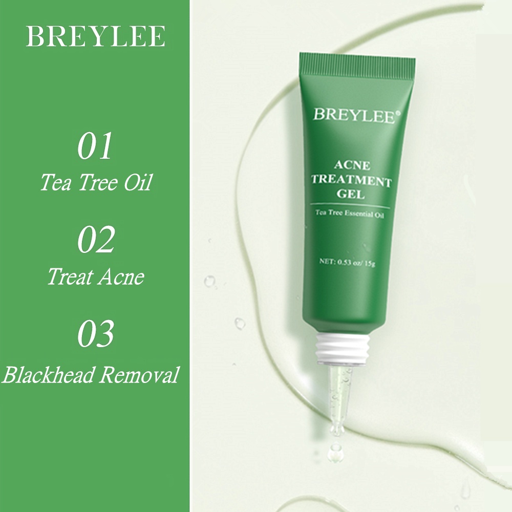 breylee-tea-tree-acne-treatment-gel-15g-เจลแต้มสิว-รักษาสิว-ทรีตเมนต์เจลป้องกันสิว-ควบคุมความมัน-ผลิตภัณฑ์รักษาสิว