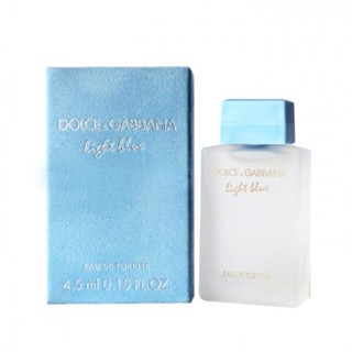 Dolce &amp; Gabbana Light Blue EDT 4.5 ml (ขนาดทดลอง) 4.5ml