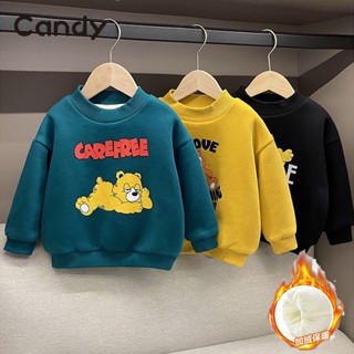 Candy Kids Candy เสื้อกันหนาวเด็ก เสื้อผ้าเด็ก ชุดเด็ก สไตล์เกาหลี นุ่ม และสบาย รุ่นใหม่ ทันสมัย สบาย Trendy SB220903 36Z230909