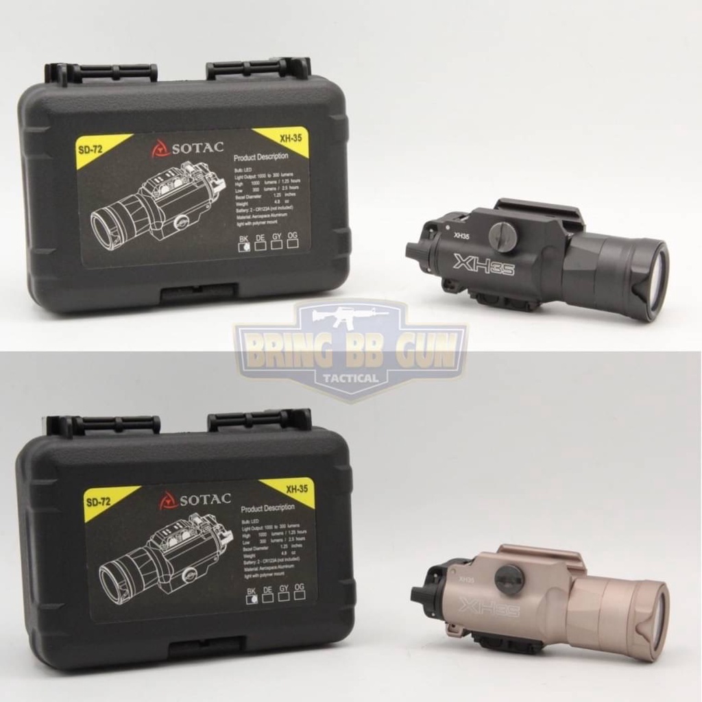 ไฟฉายติด-surefire-รุ่น-xh35