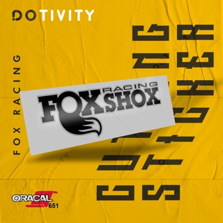 สติกเกอร์ตัด FOX RACING V18