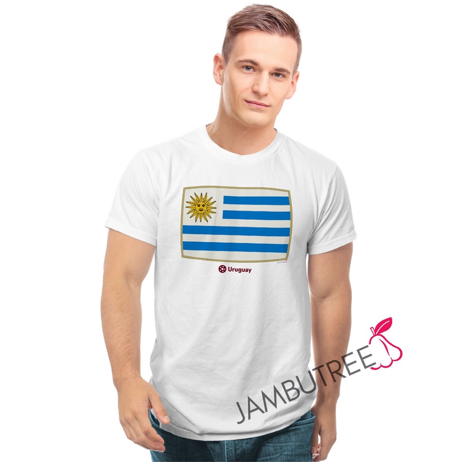 jambutree-2022-fifa-world-cup-logo-qatar-uruguay-football-team-supporter-t-shirt-streetwear-tee-bola-sepak-tshirt-baju