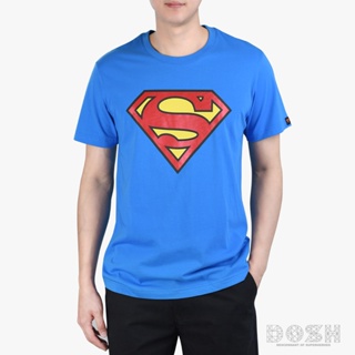 DOSH MENS T-SHIRTS SUPERMAN เสื้อยืดคอกลม แขนสั้น ผู้ชาย 9FSMT5198-BU