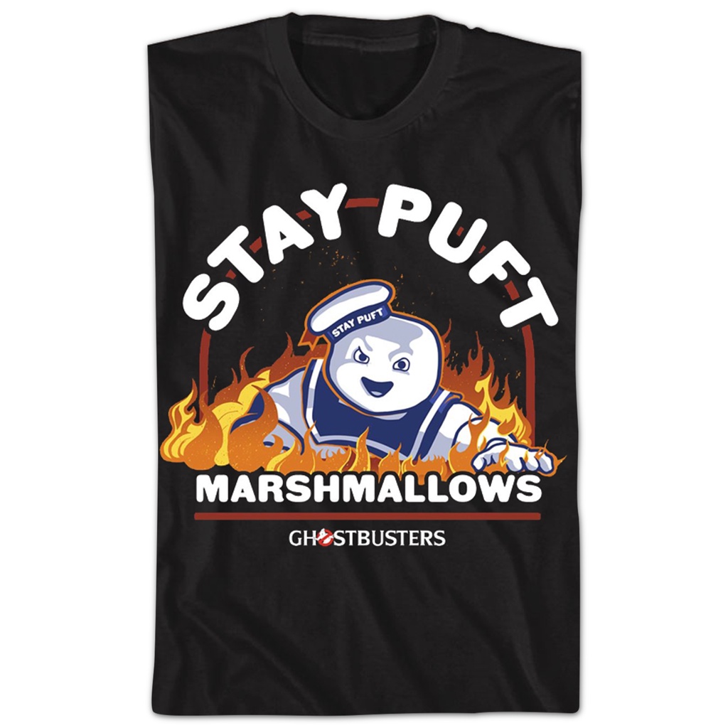 stay-puft-marshmallows-ghostbusters-t-shirt-เสื้อยืดแฟชั่น-เสื้อวินเทจชาย-เสื้อคู่วินเทจ