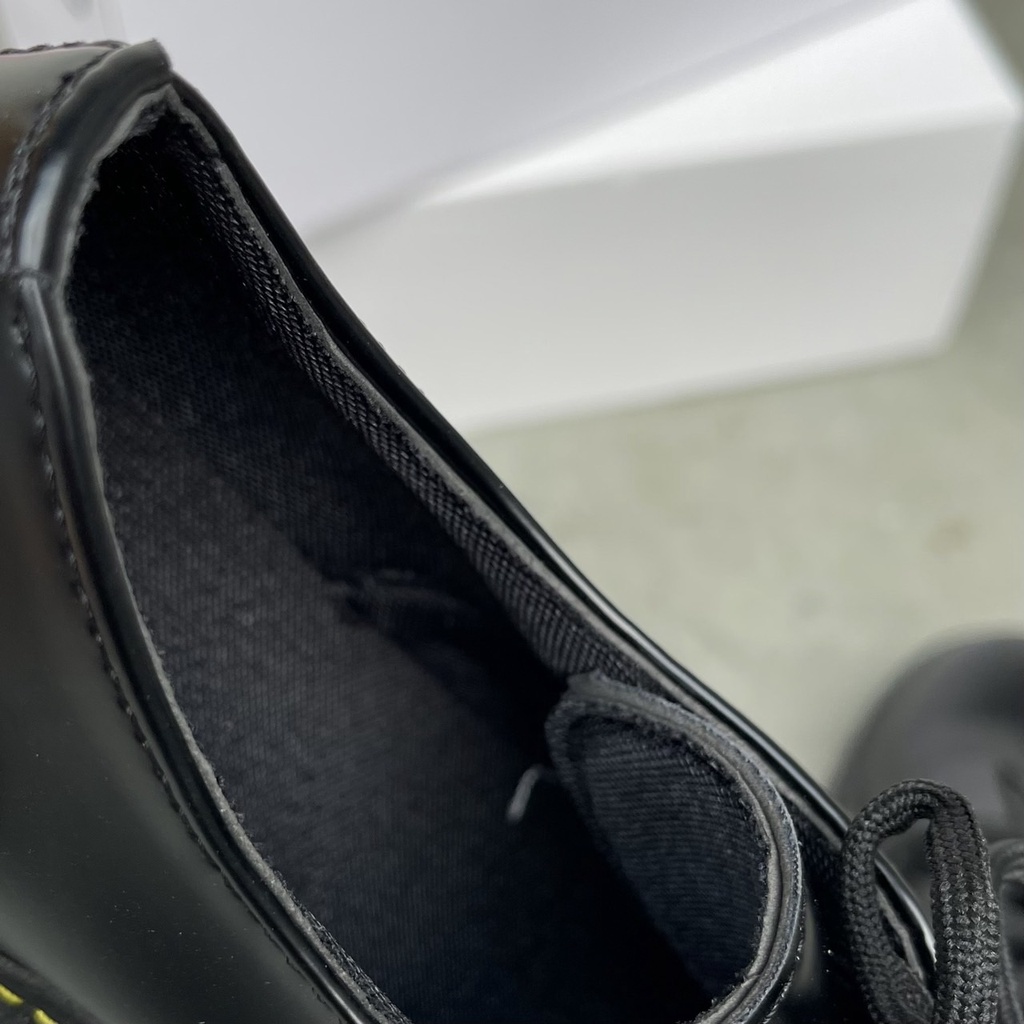 ภาพสินค้า(พร้อมส่งจากไทย) ใส่สวยมาก รองเท้าคัทชูหนังสีดำ พื้นสูงประมาณ 4.2 ซม. รุ่น SRS จากร้าน walkin.shoe บน Shopee ภาพที่ 5