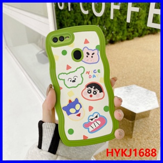 เคส OPPO A12 เคส OPPO F9 เคส OPPO A7 เคส OPPO A5S เคสโทรศัพท์มือถือ ซิลิโคนนิ่ม tpu ลายคลื่น สําหรับ BBPW