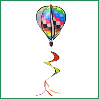 โมบายจับลมร้อน ลาย Kinetic Hot Air Balloon หลากสีสัน สําหรับแขวนตกแต่ง
