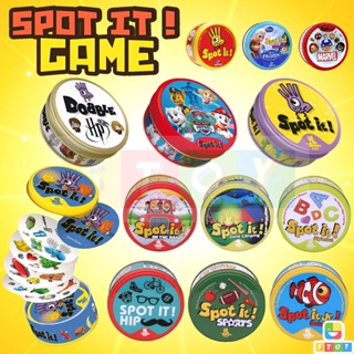 ภาพขนาดย่อของภาพหน้าปกสินค้าการ์ดเกม spot it card การ์ดแคร์แบร์ เกมของเล่น เกมจับคู่ภาพ เกมการ์ด บอร์ดเกม จากร้าน s.toys บน Shopee