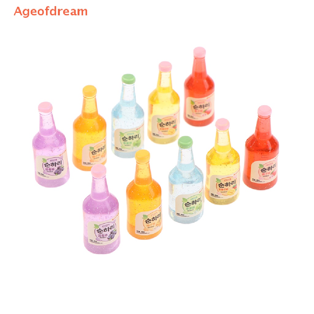 ageofdream-ขวดไวน์ผลไม้จิ๋ว-1-12-อุปกรณ์เสริม-สําหรับบ้านตุ๊กตา-10-ชิ้น