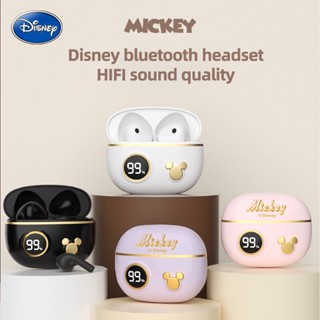 ของแท้ Disney P88S ชุดหูฟังบลูทูธไร้สาย TWS HiFi ลดเสียงรบกวน 5.2 สําหรับเล่นเกม