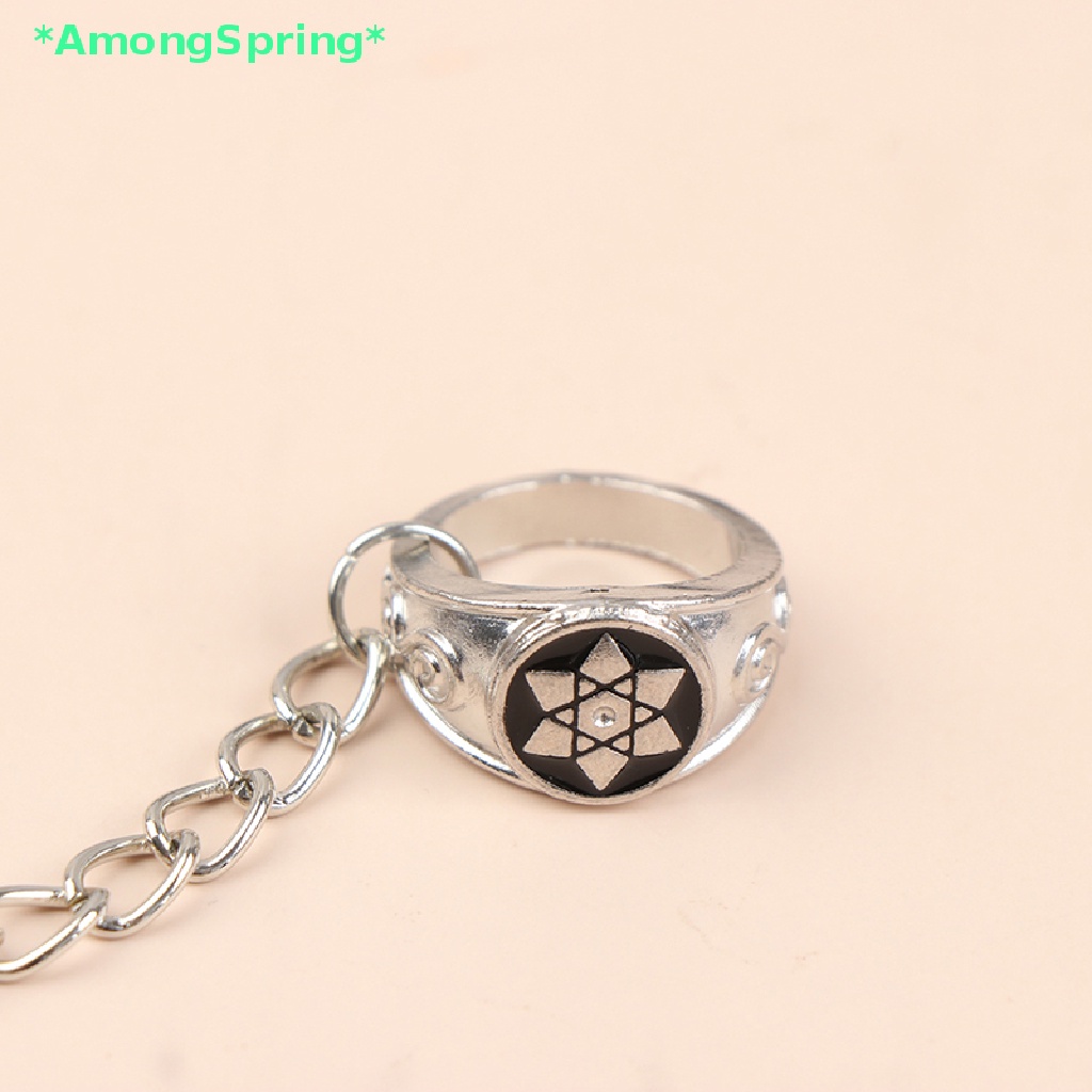 amongspring-gt-สร้อยข้อมือ-และแหวน-ลายอนิเมะนารูโตะ-อุปกรณ์เสริม-สําหรับแต่งคอสเพลย์