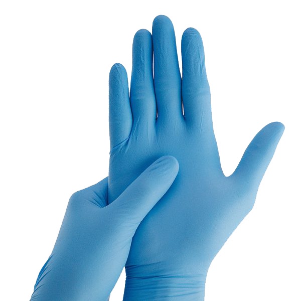 ถุงมือไนไตร-ถุงมือแพทย์ยี่ห้อศรีตรัง-กล่องสีฟ้า-ไม่มีแป้ง-50-คู่