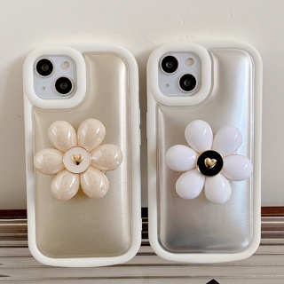 เคสโทรศัพท์มือถือหนัง พรีเมี่ยม ลายดอกไม้ พร้อมขาตั้ง สําหรับ iPhone 11 14 13 12 11