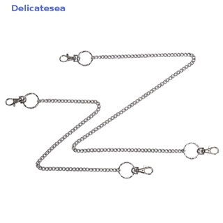 [Delicatesea] สายโซ่โลหะ สไตล์ฮิปฮอป พังก์ อินเทรนด์ สําหรับคล้องกางเกงยีน