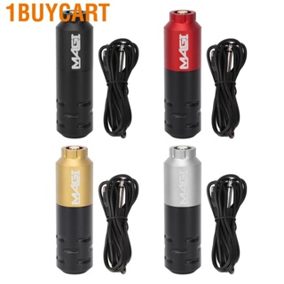 1buycart Rotary Tattoo Pen RCA Interface Liner Shader Prevent Slipping Short Machine with Clip Cord
