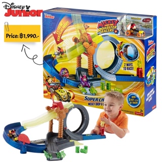 Fisher Price Disney Mickey and the Roaster Racers Supercharged Mickey Drop and Loop Playset