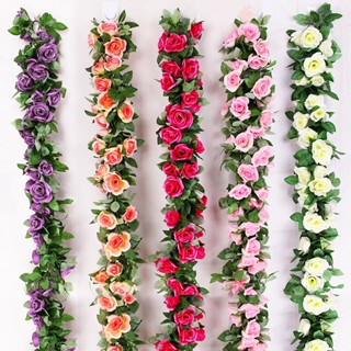 【AG】Simulation Flower Eco-friendly Anti-fade 7 Colors Simulation Rose Flower  for Household