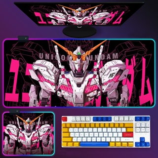 ภาพขนาดย่อของภาพหน้าปกสินค้าBonkyo แผ่นรองเมาส์มีไฟ Mouse pad แบบยาว RGB 7 สี Mouse Pad Gaming Mouse Pad แผ่นรองเมาส์ขนาดใหญ่ จากร้าน bonkyothailand บน Shopee ภาพที่ 1