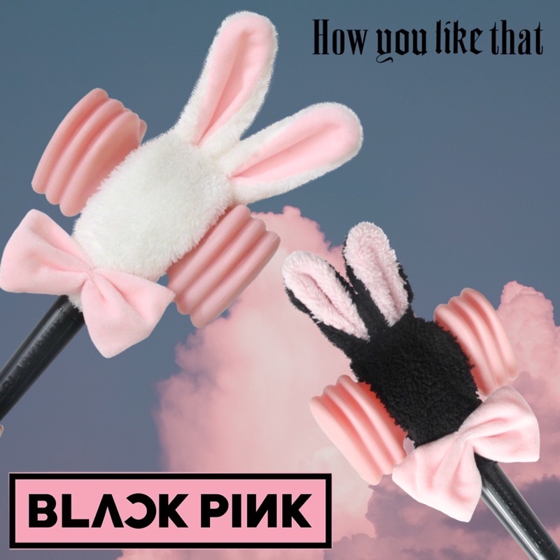 มีหลายสี-พรีออเดอร์-ปลอกใส่แท่งไฟblackpink-ปลอกใส่บง-ปลอกผ้าใส่แท่งไฟ-ปลอกผ้าหูกระต่าย-ฝาครอบแท่งไฟ-ฟูฟ่องน่ารัก-kpop