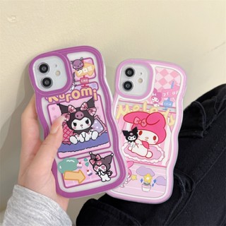 เคสโทรศัพท์มือถือ ซิลิโคน ขอบสี่เหลี่ยม ลายการ์ตูน สําหรับ IPhone 11 SE2020 Xr 12 Pro 8 plus 11 Max 11 7 plus 11 Pro