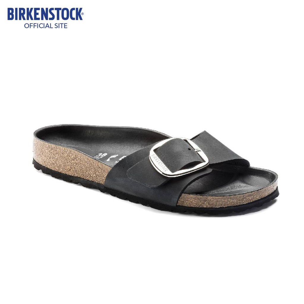 birkenstock-madrid-big-buckle-fl-black-hex-black-รองเท้าแตะ-ผู้หญิง-สีดำ-รุ่น-1006522-regular