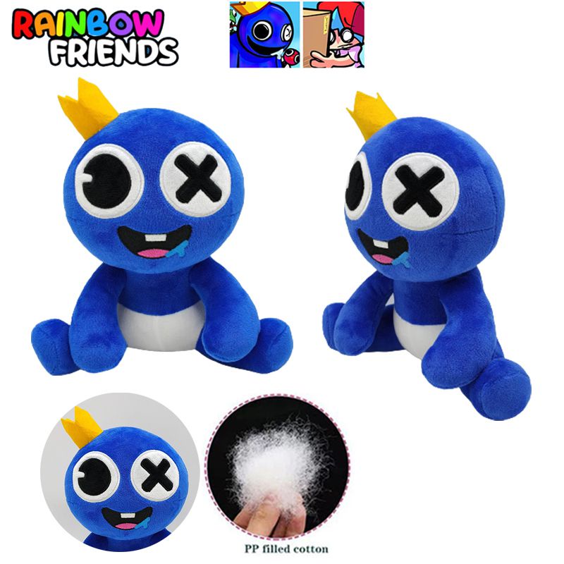 24cm-roblox-rainbow-friends-blue-plush-ของเล่นตุ๊กตากอดตุ๊กตาเด็ก-babys-วันเกิดของขวัญ