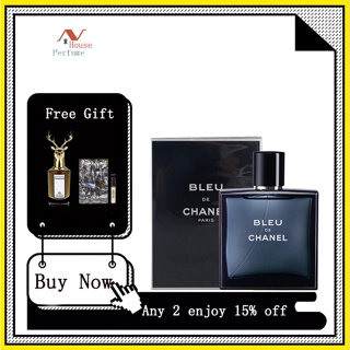 สินค้า น้ำหอมแท้100% Chanel Bleu de Chanel Eau de Parfum EDP/Parfum 10/100ml