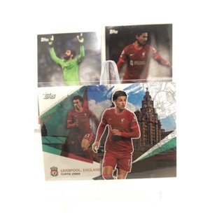 2021-22 Topps Liverpool FC Team Set Soccer City Cards