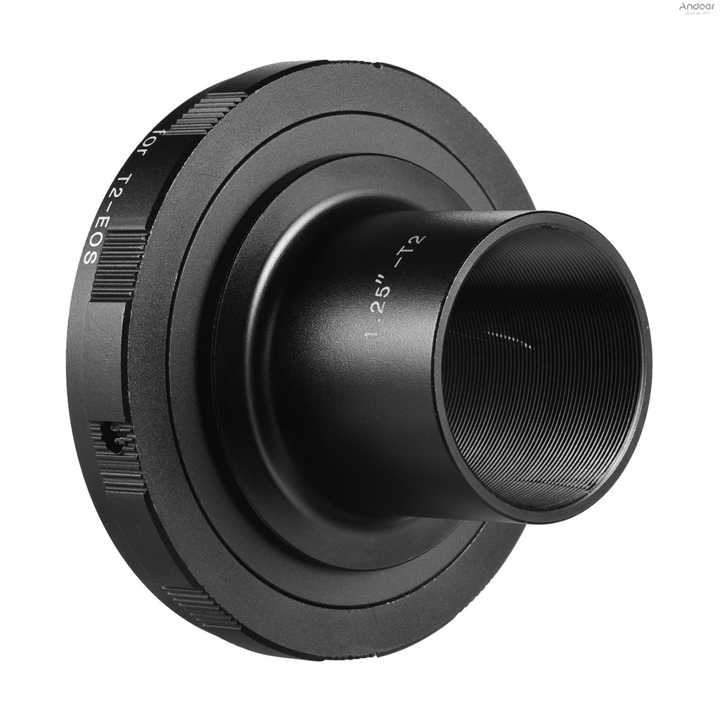 Andoer 1.25-T2-EOS Adapter Ring Photography Accessory Replacement for ...