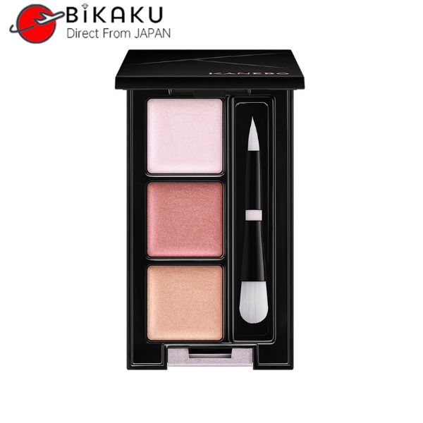 direct-from-japan-kanebo-คาเนโบ-shimmering-compact-01-top-color-makeup-tri-color-powder-highlighting-powder-blush