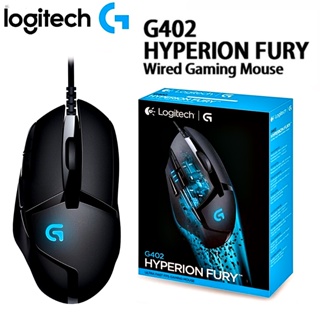 ภาพหน้าปกสินค้า🔥โปรแรง12.12🔥⚡️เมาส์เกมมิ่ง⚡️ LOGITECH G402 Hyperion Fury FPS 4000 DPI Gaming Mouse Warranty 2 - y ที่เกี่ยวข้อง