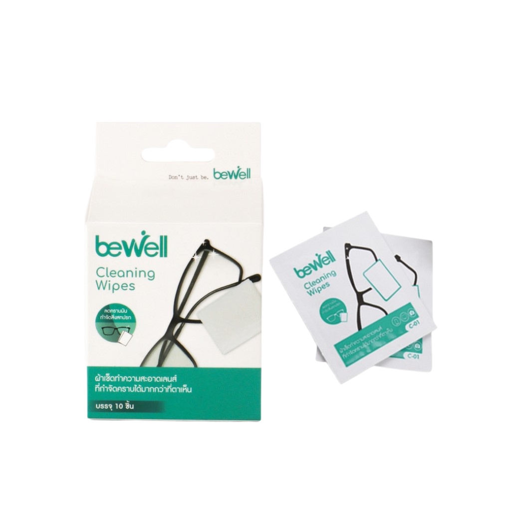 ภาพหน้าปกสินค้าBewell ผ้าเปียกฆ่าเชื้อ อเนกประสงค์ สำหรับเช็ดเลนส์ หน้าจอ แว่น โต๊ะ ไม่ทิ้งรอยขีดข่วน ใช้ง่าย ใช้ได้กับทุกพื้นผิวเลนส์ จากร้าน bewell_style_official_store บน Shopee