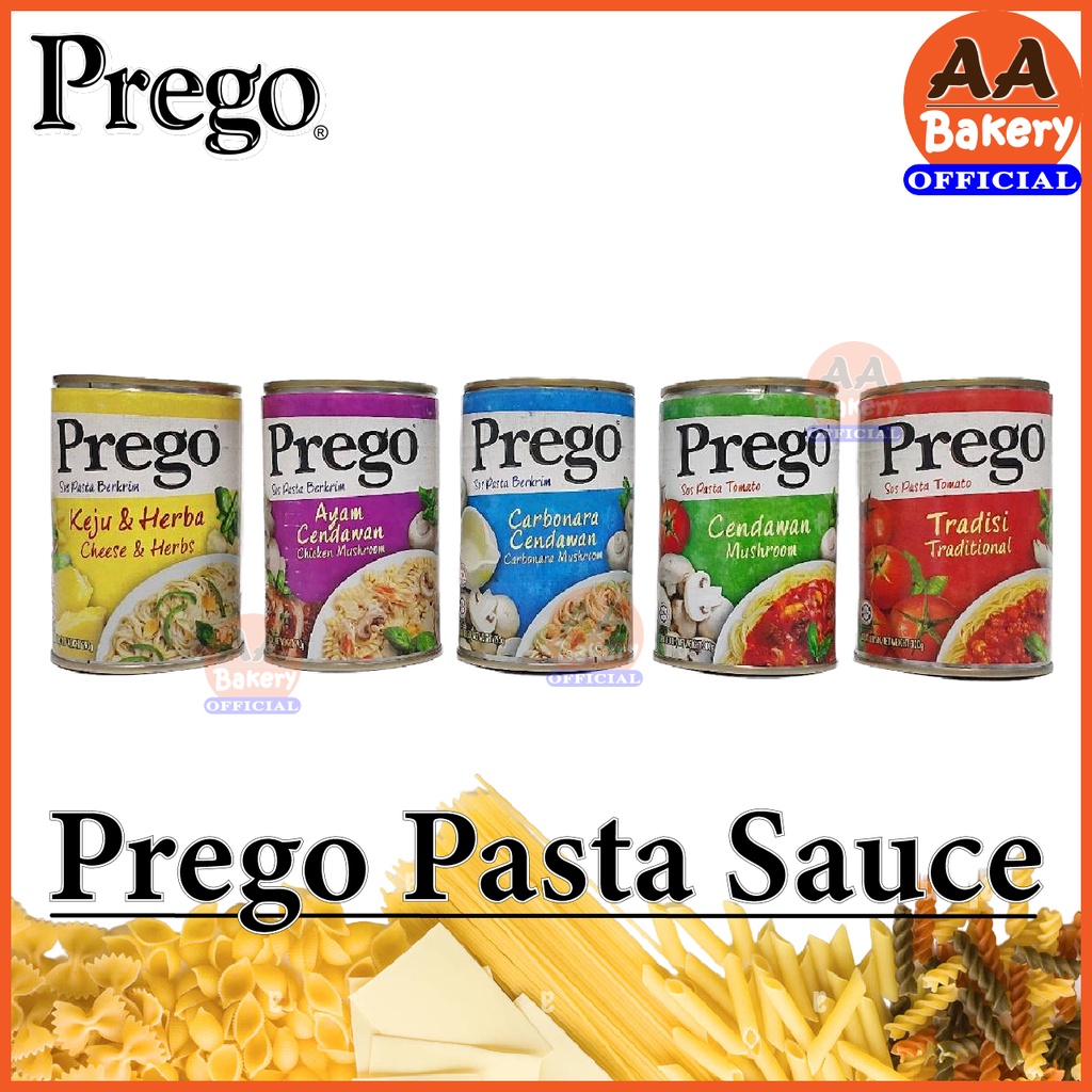 พร้อมส่ง-exp2024-พรีโก้-prego-pasta-sauce-แบบกระป๋อง-โบโลเนส-ซอสพาสต้า-ซอสคาโบนาร่า-cabonara-bolognese-295-300g
