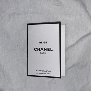 tester vial CHANEL BEIGE edp 1.5 ml ของแท้ เคาน์เตอร์ไทย