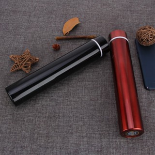 ใหม่ Creative สแตนเลสผู้หญิงคุณภาพสูง THERMOS ถ้วยเรียวถ้วยกาแฟผู้ชายแฟชั่นบุคลิกภาพแบบพกพาถ้วยน้ำ