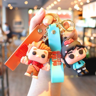 Coffeejoy พวงกุญแจรถยนต์ จี้การ์ตูนอนิเมะ Wreck-It Ralph สีกาแฟ เครื่องประดับแฟชั่น ของขวัญ