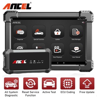 Ancel X7 OE-Level OBD2 Scanner Bluetooth Car Diagnostic Scanner With Reset Function ECU Coding Active Test Car Scanner