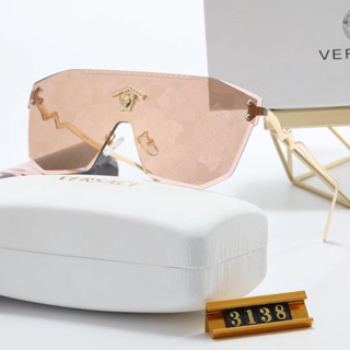 ใหม่ Versace แว่นตากันแดด uv400 สไตล์คลาสิกย้อนยุค หรูหรา แฟชั่น สําหรับผู้หญิง ขับขี่ กลางแจ้ง