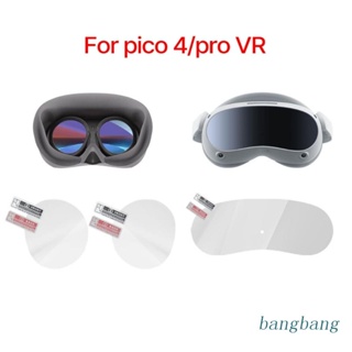 Bang ฟิล์มกันรอยหน้าจอ แบบใส ความละเอียดสูง สําหรับแว่นตา VR Pico 4 Pro