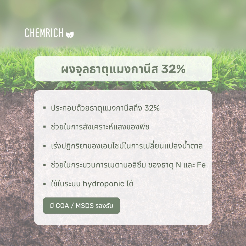 500g-1kg-แมงกานีสซัลเฟต-จุลธาตุแมงกานีส32-แมงกานีส-ซัลเฟต-ธาตุแมงกานีส32-manganese-sulfate-monohydrate-chemrich