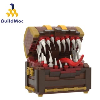 ▬☍☄Buildmoc Horror Creative Treasure Chest Monster Box ใช้งานร่วมกับ Lego Building Blocks ของเล่นเด็ก Rainbow Friends